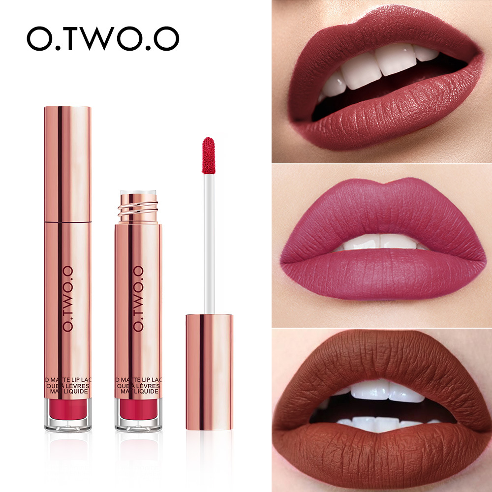 O.TWO.O Matte Lipstick Long La - Matte Velvet Lip Tint Long Lasting ulasan dan harga