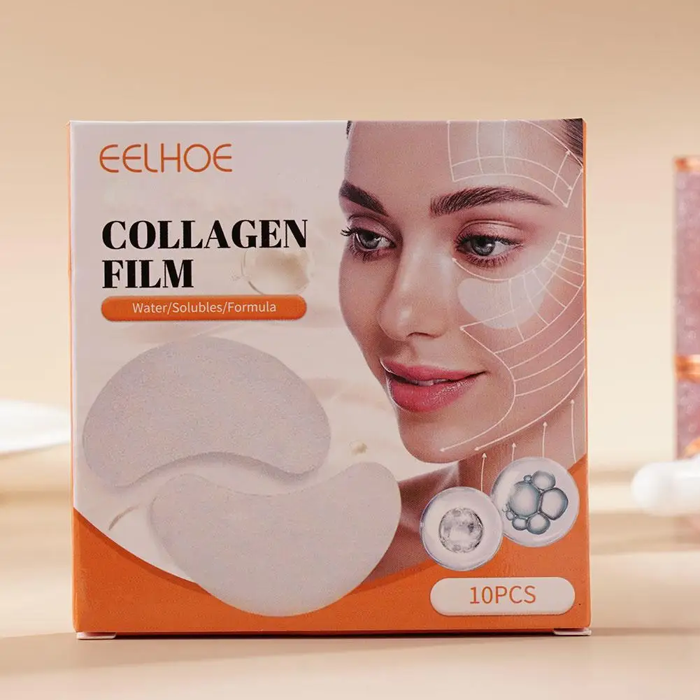 5/10Pairs Collagen Soluble Fil - Collagen Under Eye Patches ulasan dan harga