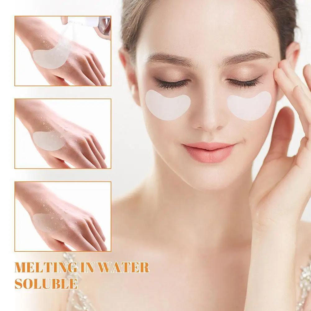 5/10Pairs Collagen Soluble Fil - Collagen Under Eye Patches ulasan dan harga