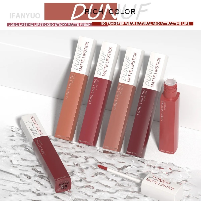 Matte Lipstick Non Stick Cup R - Matte Velvet Lip Tint Long Lasting ulasan dan harga