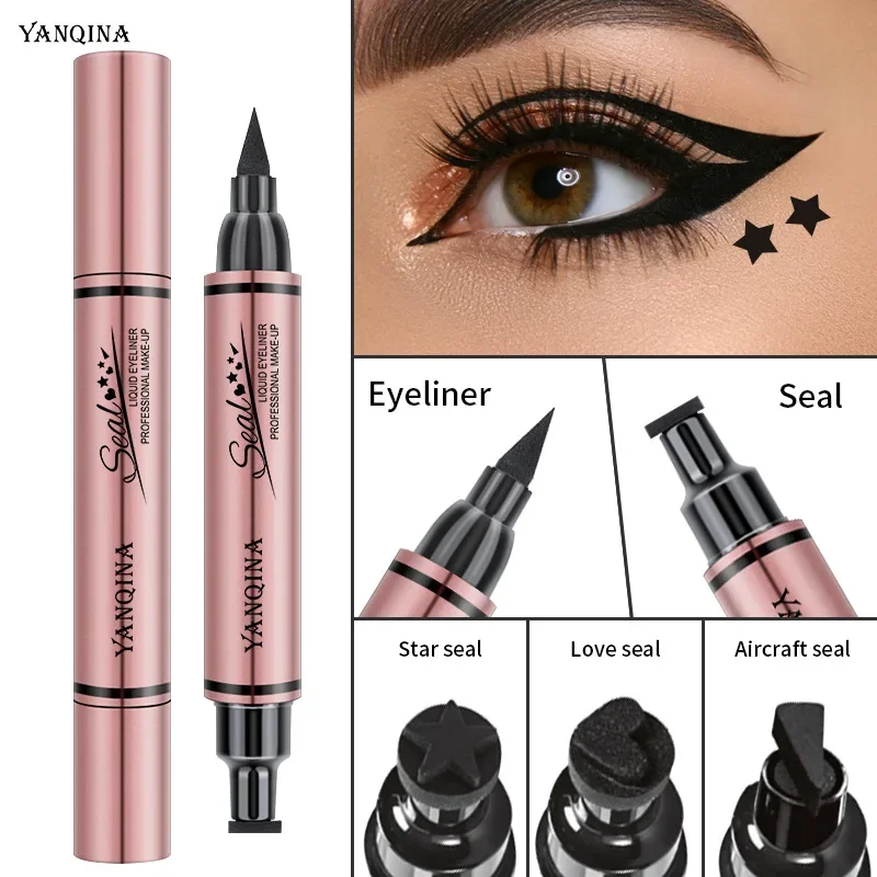 Eyeliner Stamp Seal Pen Long L - Waterproof Liquid Eyeliner Pen ulasan dan harga