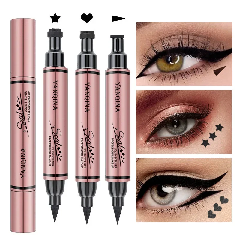Eyeliner Stamp Seal Pen Long L - Waterproof Liquid Eyeliner Pen ulasan dan harga