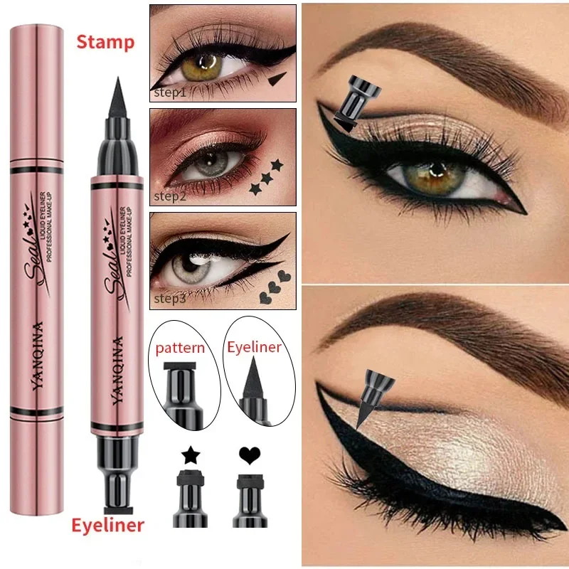 Eyeliner Stamp Seal Pen Long L - Waterproof Liquid Eyeliner Pen ulasan dan harga