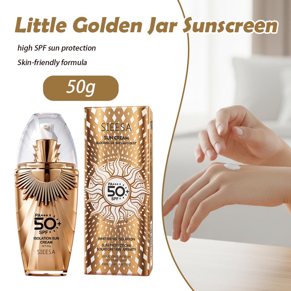 SPF 50+ PA+++ Facial Sunscreen - Spf 50 Waterproof Sunscreen ulasan dan harga