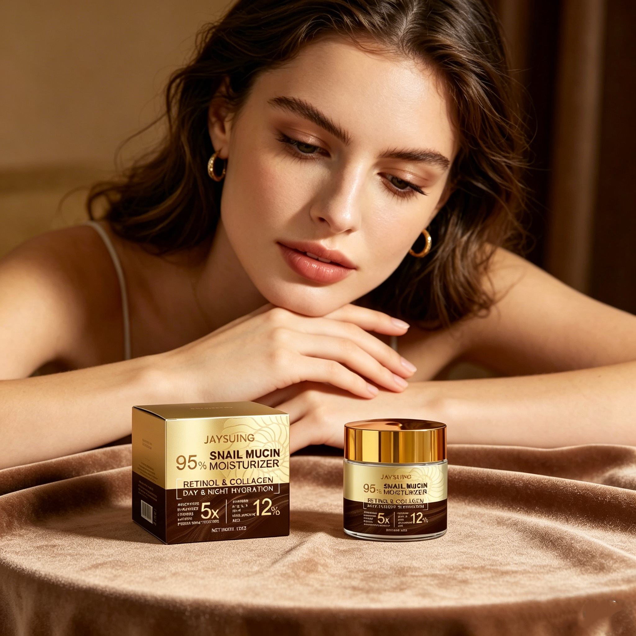 95% Snail Mucin Moisturizer Co - Retinol Anti Wrinkle Cream ulasan dan harga