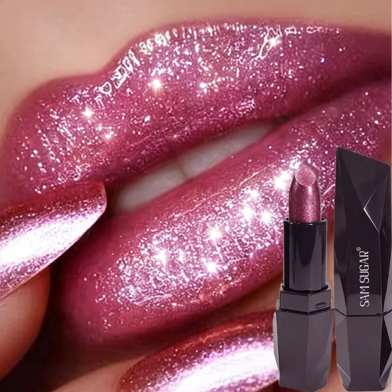 6 Colors Pearlescent Pink Meta - Matte Velvet Lip Tint Long Lasting ulasan dan harga