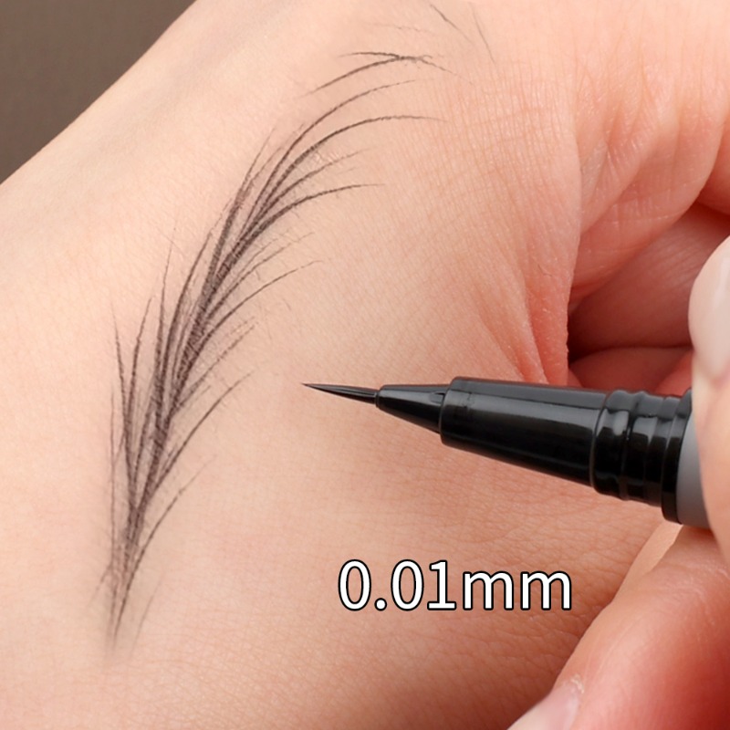 Ultra-fine Eyebrow Pencil Outl - Waterproof Liquid Eyeliner Pen ulasan dan harga