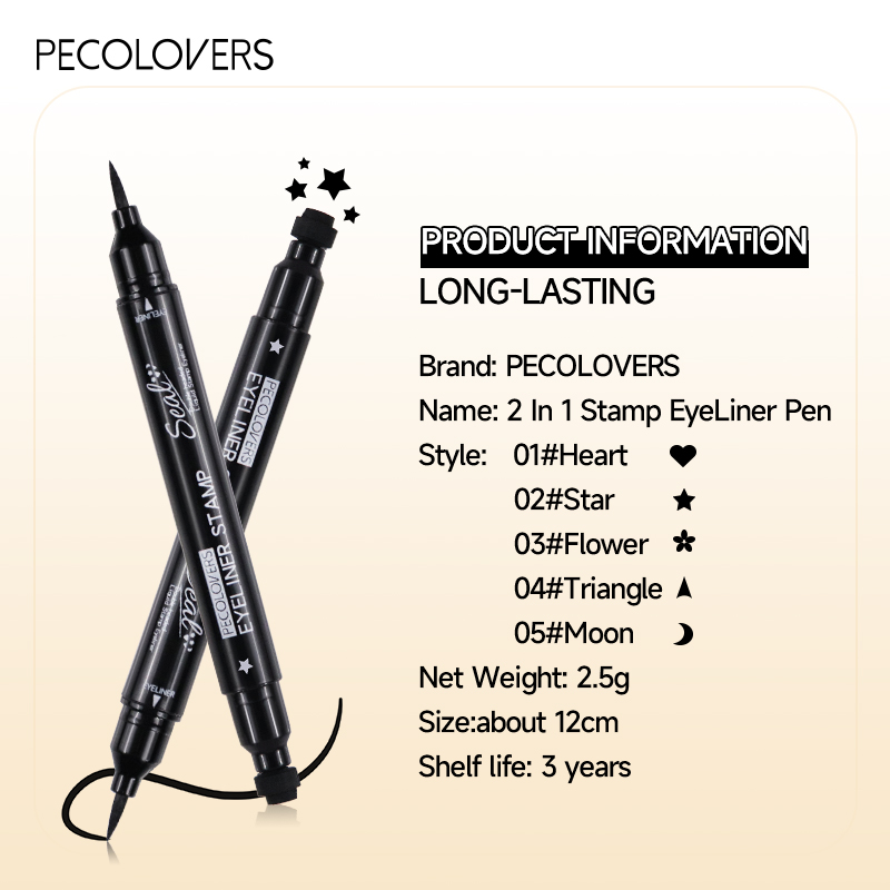 Double-head Liquid Eyeliner Pe - Waterproof Liquid Eyeliner Pen ulasan dan harga