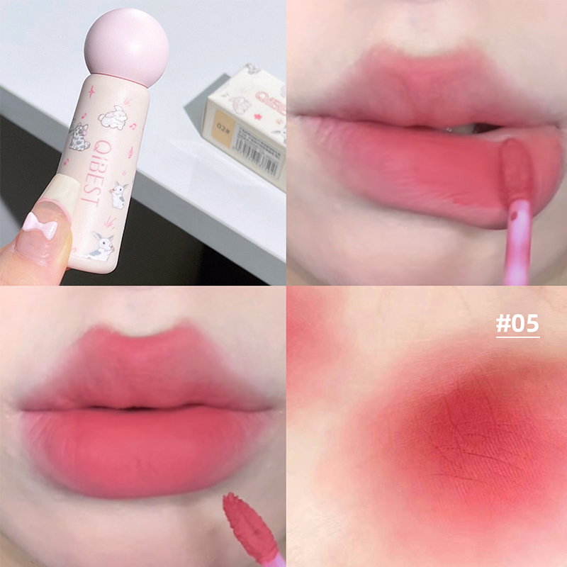 QIBEST Cute Velvet Matte Lip M - Matte Velvet Lip Tint Long Lasting ulasan dan harga