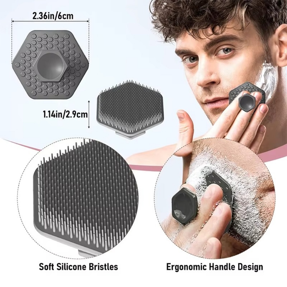 Silicone Facial Cleaning Brush - Silicone Face Scrubber Electric ulasan dan harga
