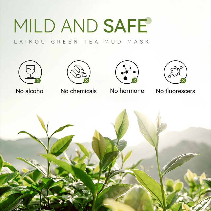 Green Tea Clay Mask 100g Skinc - Green Tea Cleansing Clay Mask ulasan dan harga