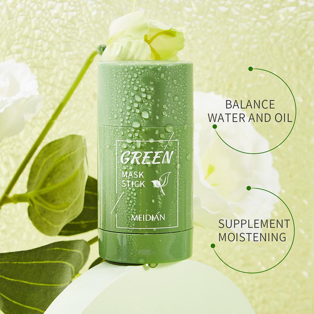 Green Tea Mask Stick Deep Clea - Green Tea Cleansing Clay Mask ulasan dan harga