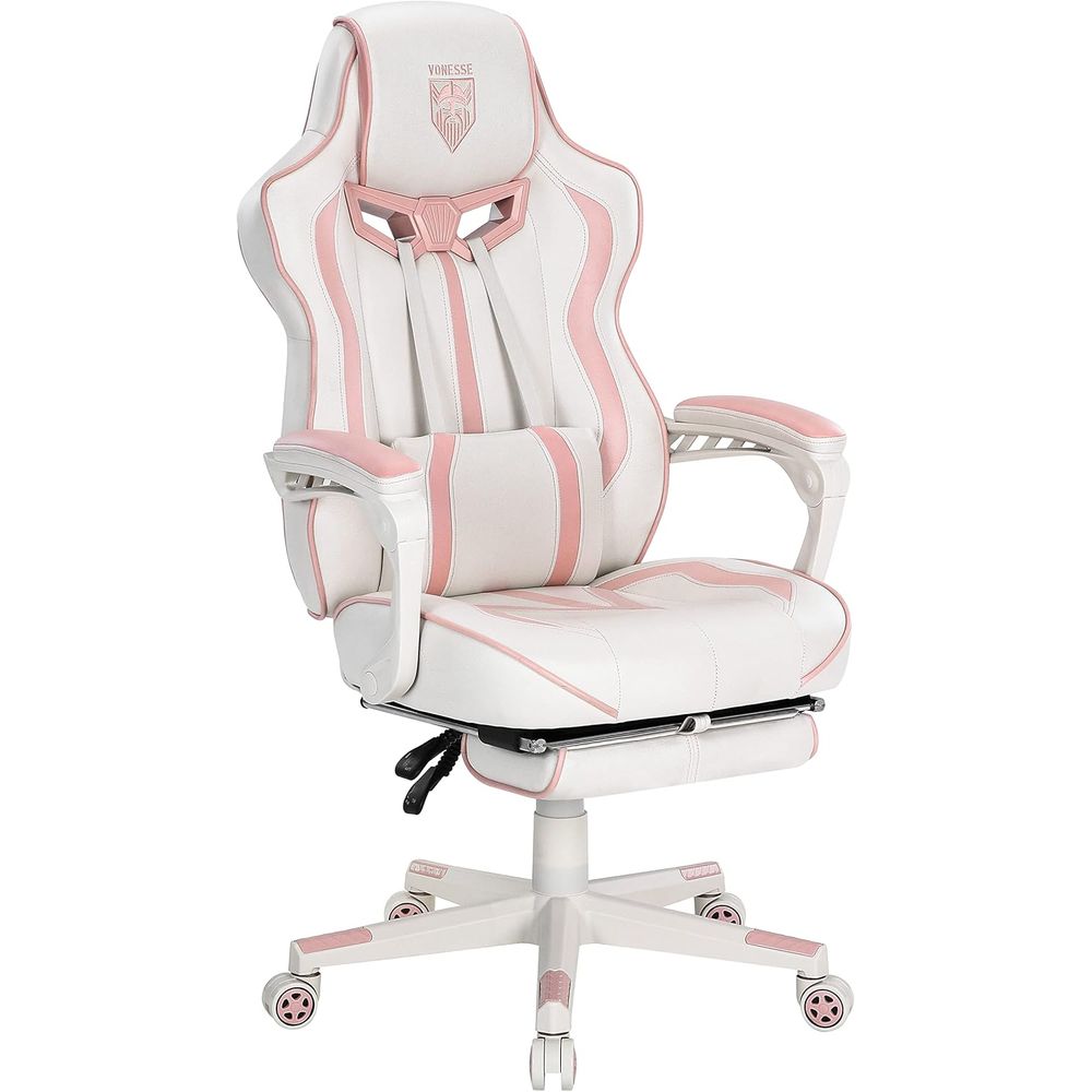 Ergonomic High-Back Gaming Cha - Massage ulasan dan harga
