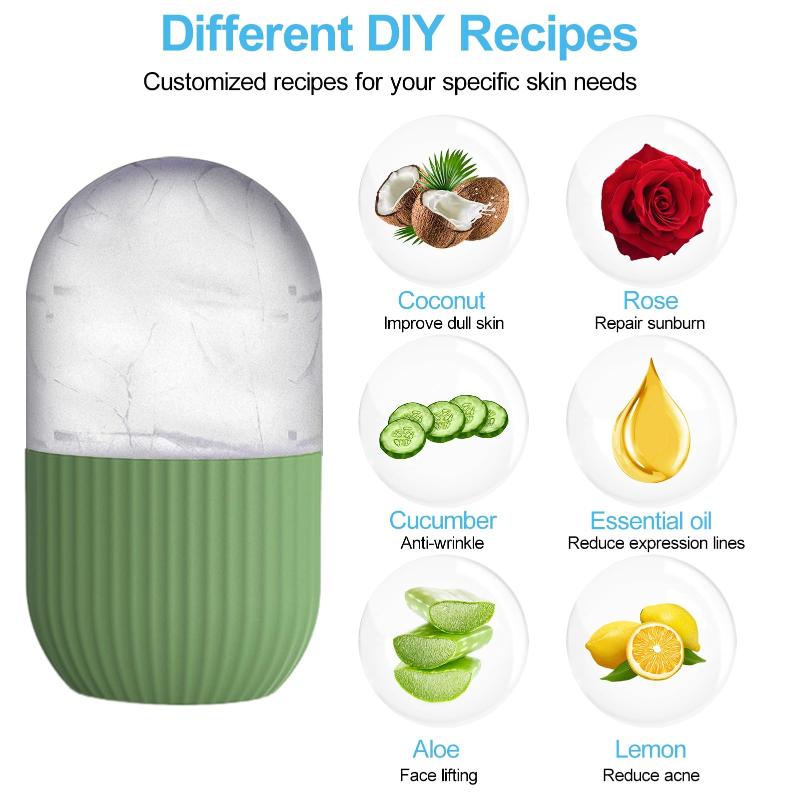 Ice Face Roller Ice Cube Beaut - Face Ice Roller Puffiness ulasan dan harga