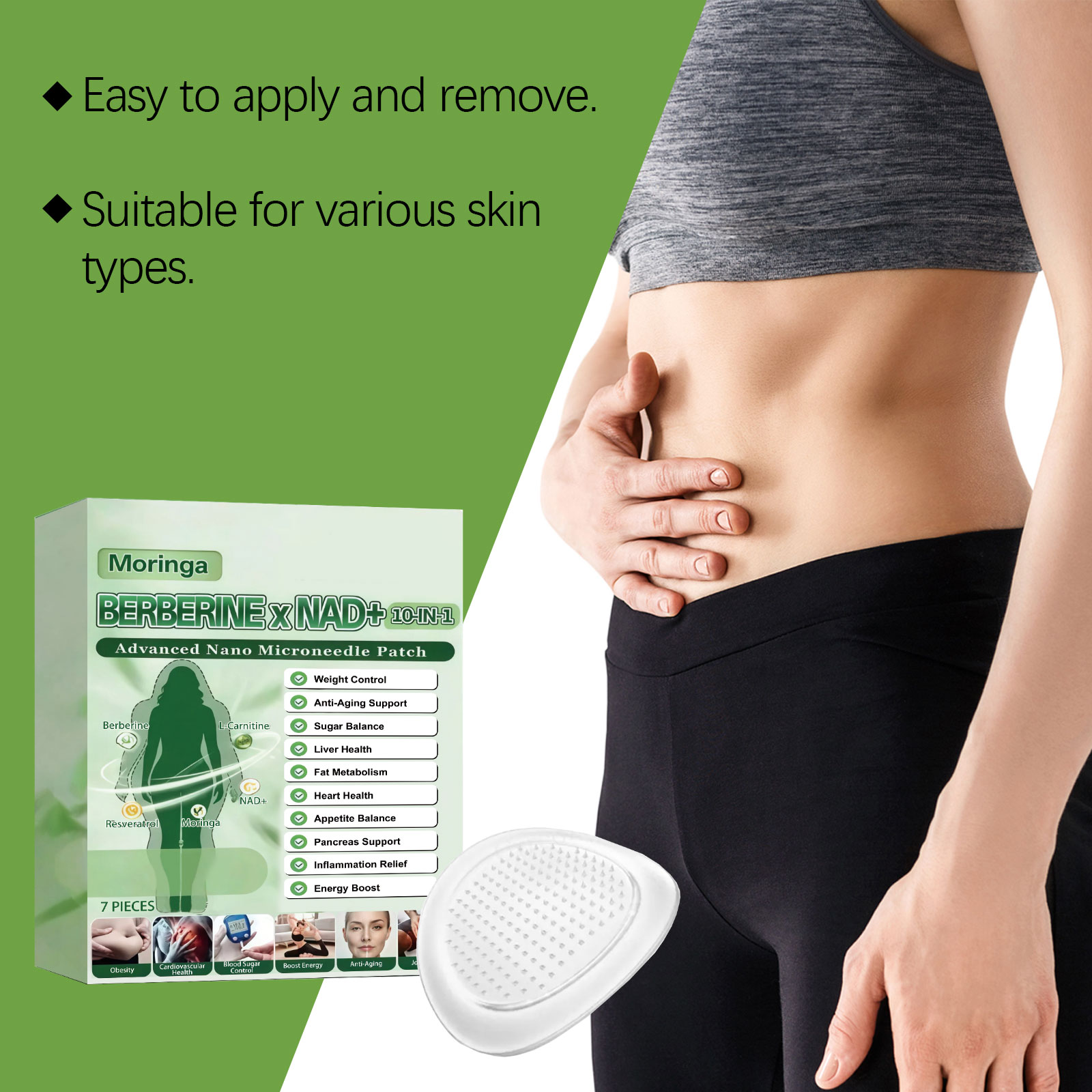 10 In 1 Overnight Microneedle  - Skincare ulasan dan harga