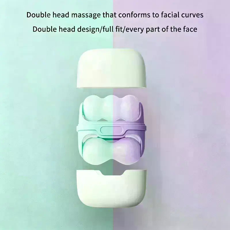 Double Head Ice Roller For Fac - Face Ice Roller Puffiness ulasan dan harga