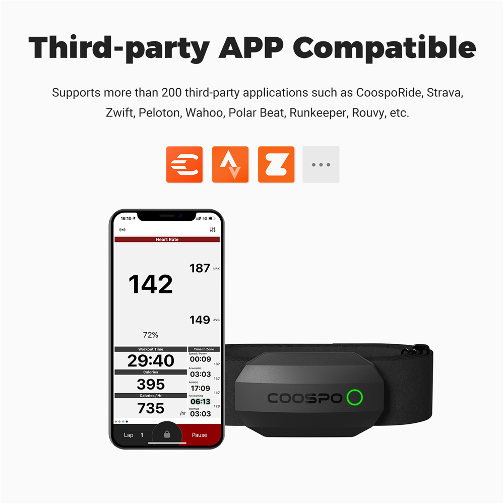 COOSPO H808S Heart Rate Sensor - Health Monitors ulasan dan harga